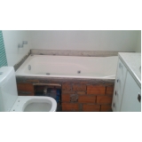 manutenção em banheiras na Vila Albertina